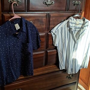 Button up shirts